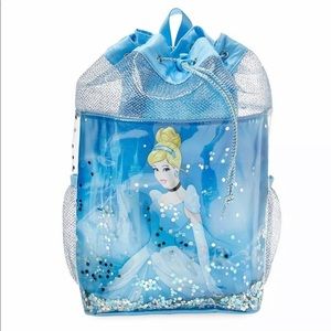 Disney‎ Store Cinderella Princess Swim Bag Girls Swimwear Accessory NWT